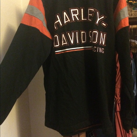 NWOT HARLEY DAVIDSON Medium LONG SLEEVE SHIRT - Picture 2 of 2